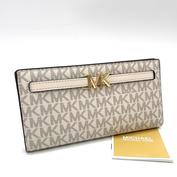 Michael Kors Reed Large Snap Bifold Wallet - Picture 1 of 6